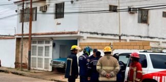 mujer incendio vivienda Anzoátegui