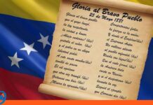 25 de mayo: Himno Nacional de Venezuela