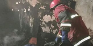 Bomberos de Caracas incendio vivienda