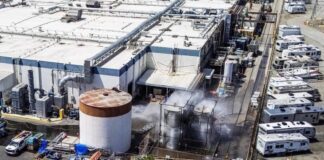 California emergencia química GKN Aerospace