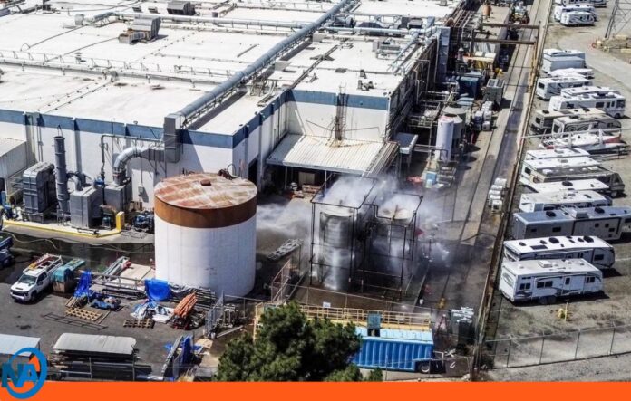 California emergencia química GKN Aerospace California emergencia química GKN Aerospace
