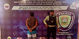 Capturado en Punto Fijo sujeto abuso sexual adolescente