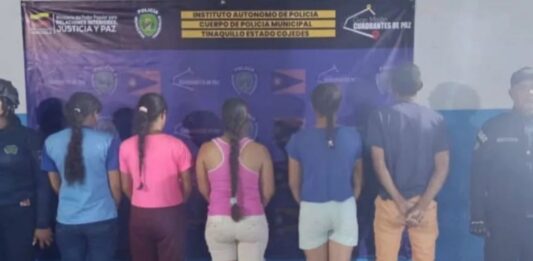 Capturan grupo familiar golpiza jóvenes en Tinaquillo