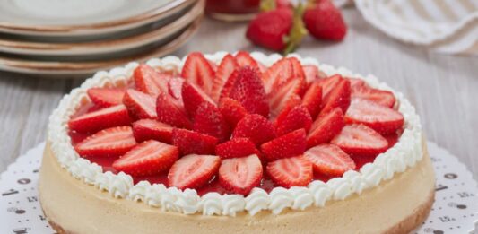 Cheesecake de fresa