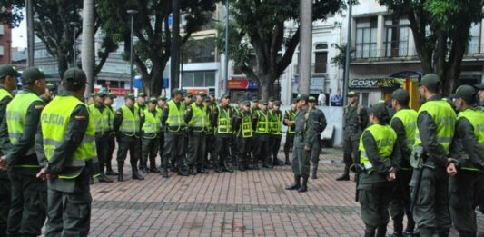 Cuatro miembros de una familia Colombia