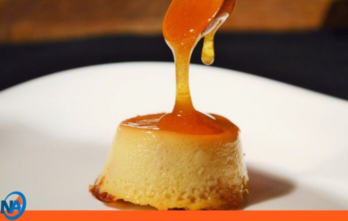 Flan de miel y limón Flan de miel y limón