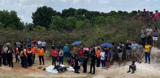 Cuatro niños mueren en una laguna de San Jaime