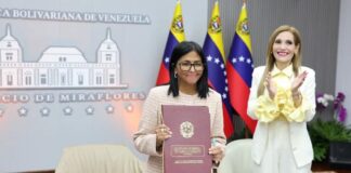 Delcy Rodríguez liberaciones Ley de Amnistía