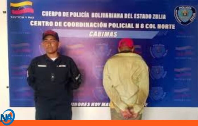 Detenido sujeto en Cabimas por abusar madre
