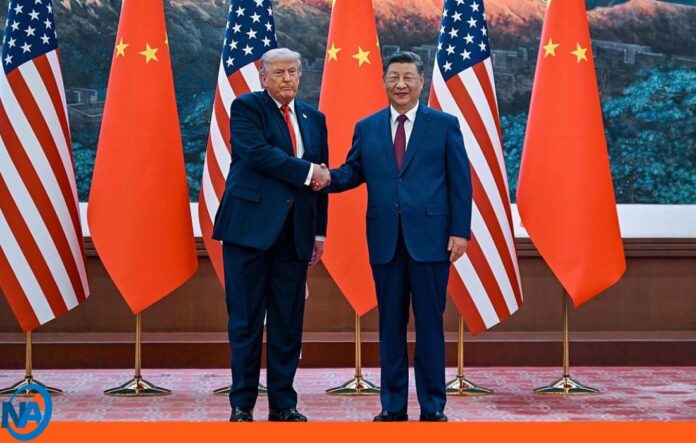 Donald Trump y Xi Jinping acuerdo histórico en Pekín Donald Trump y Xi Jinping acuerdo histórico en Pekín
