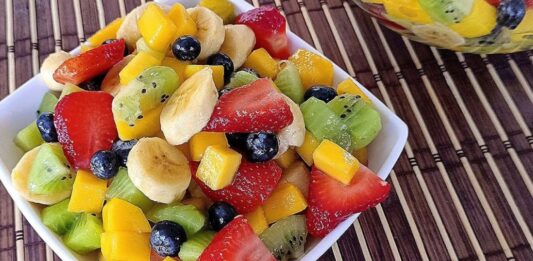 Ensalada de frutas "Arcoíris"