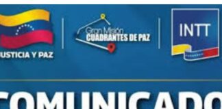 INTT ARC restricción vial de Caracas a Valencia este sábado