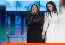 Laura Pausini canta «Cuando se ama» junto a la hija de Rubby Pérez (+VIDEO) Laura Pausini canta Zulinka Pérez