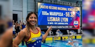 Lismar Lyon natación Fort Lauderdale Open 2026