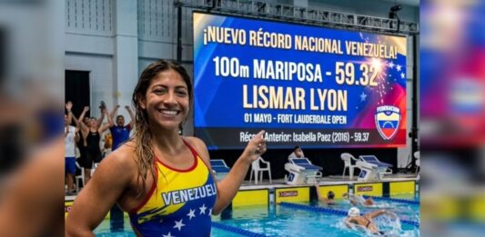Lismar Lyon natación Fort Lauderdale Open 2026