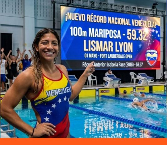 Lismar Lyon natación Fort Lauderdale Open 2026
