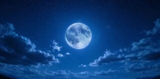 Microluna Azul