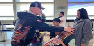 Misión Vuelta a la Patria arribó 162 venezolanos EE. UU.