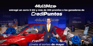 MultiMax entregó un carro 0 KM y 200 premios
