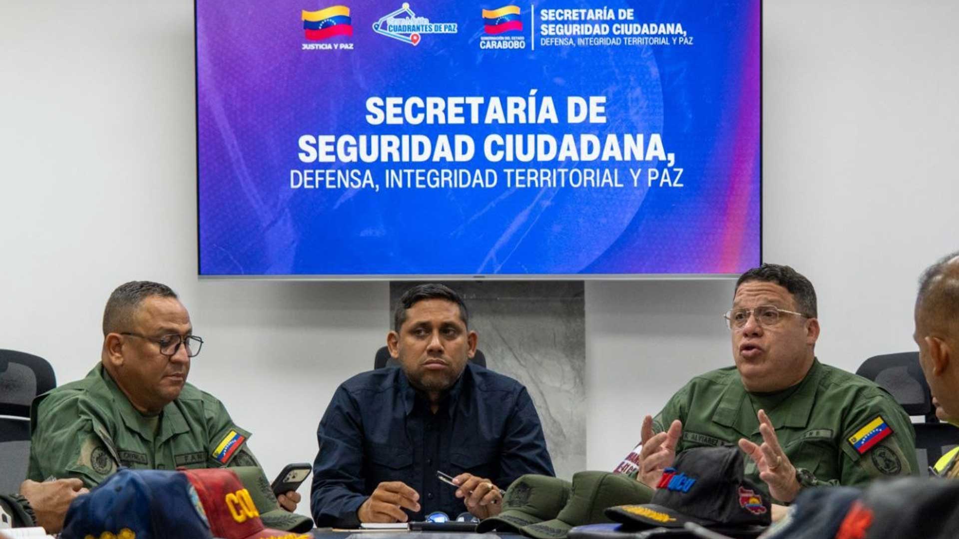 Organismos de seguridad de Carabobo