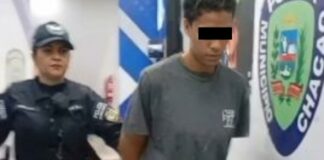 PoliChacao detuvo a mujer robaba con tijeras