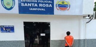 Polivalencia detiene joven hurtar farmacia de Santa Rosa