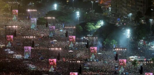 Shakira en Copacabana,