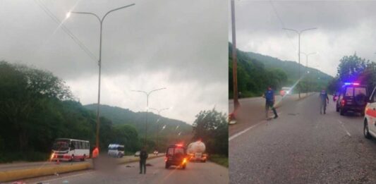 Siniestro vial en Puerto Cabello dos fallecidos