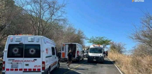 accidente autobús México