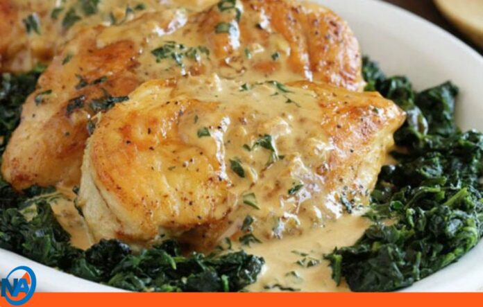 Pechuga de pollo a la italiana Pechuga de pollo a la italiana
