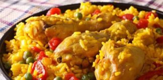 arroz con pollo venezolano