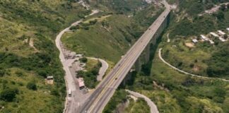 cierre Autopista Caracas-La Guaira