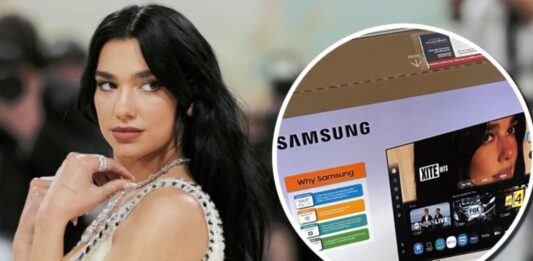 demanda Dua Lipa Samsung