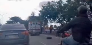 derrape Autopista Sur de Valencia