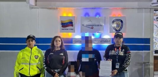detenida abandonar hijos Maracay
