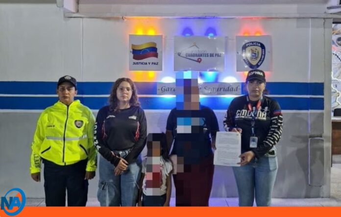 detenida abandonar hijos Maracay