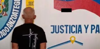 detenido hombre muerte canino Anzoátegui
