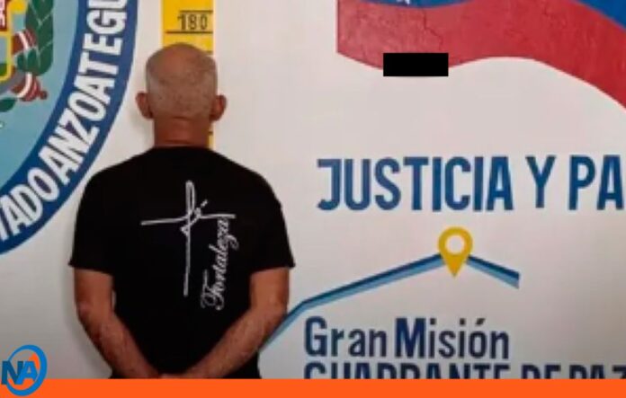 detenido hombre muerte canino Anzoátegui