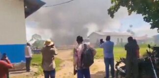 incendio fuga pacientes Congo