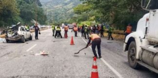 mujer hijos arrollados Puerto Cabello