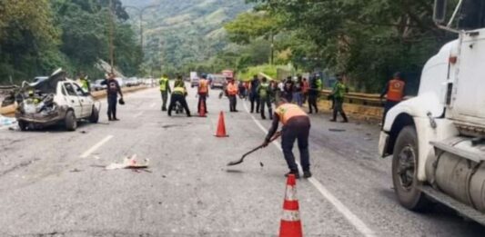 mujer hijos arrollados Puerto Cabello