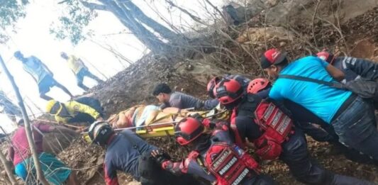 mujeres lesionadas desbarrancamiento Guanta