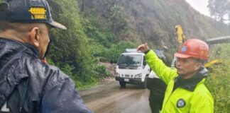 paso a riesgo carretera Transandina