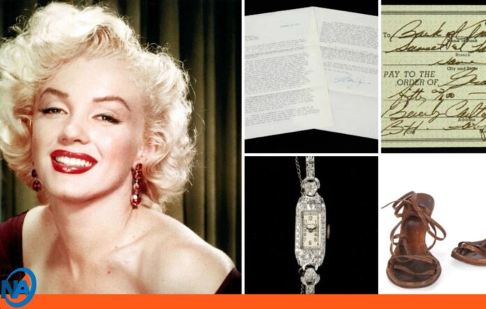subasta Marilyn Monroe objetos subasta Marilyn Monroe objetos