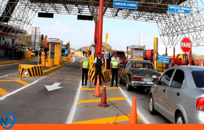 tarifas peajes Venezuela montos tarifas peajes Venezuela montos