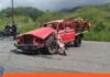 Dos lesionados tras volcar una camioneta en Bejuma Accidente de tránsito Bejuma