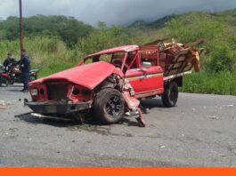 Accidente de tránsito Bejuma