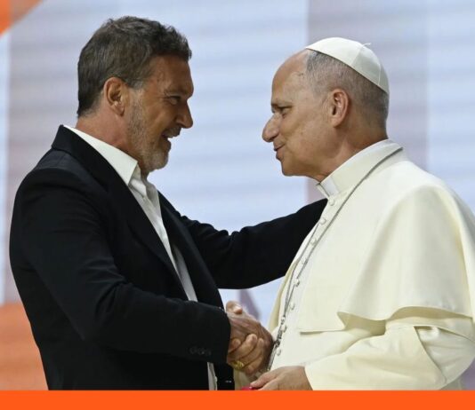 Antonio Banderas encuentro papa Francisco