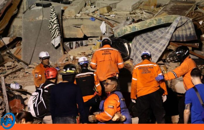 Aumenta 188 fallecidos terremoto Venezuela