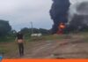 Explosión pozo petrolero Apure